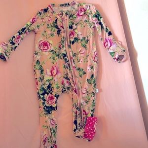 Super sweet Posh Peanut zip up onesie.